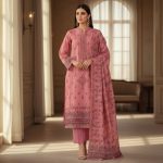 Muqadas Fatima 3 piece lawn suit